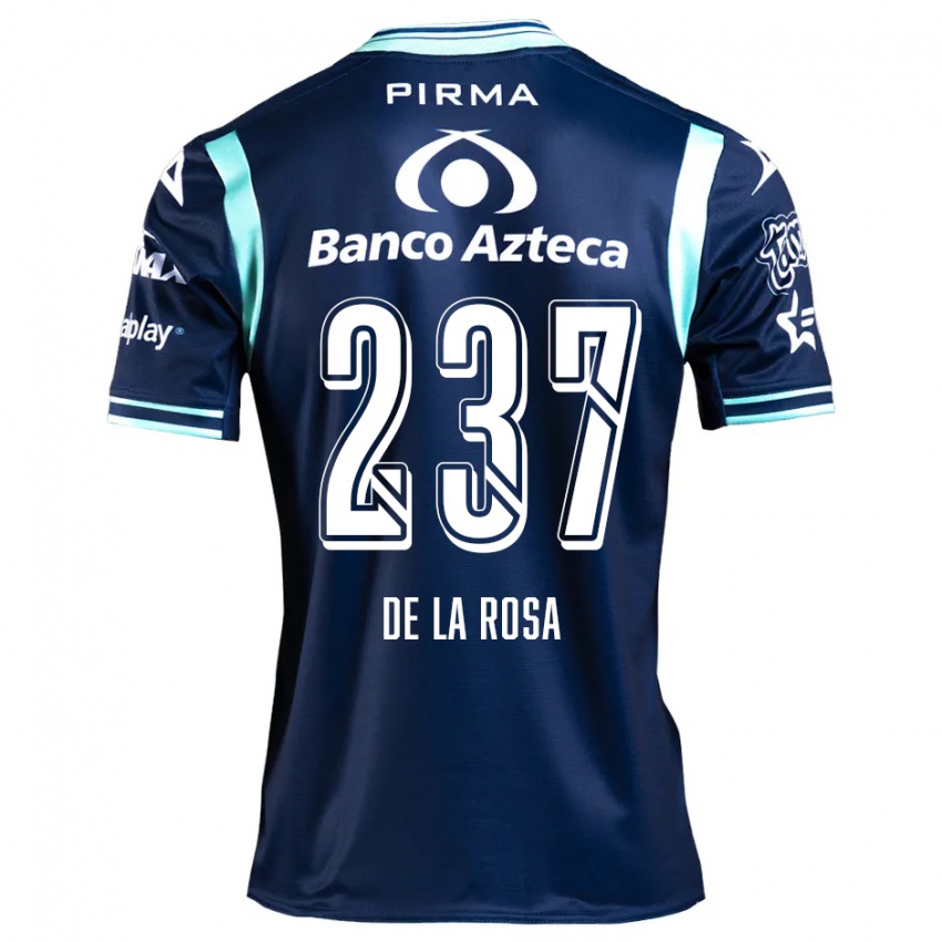 Kinder Álvaro De La Rosa #237 Navy Blau Auswärtstrikot Trikot 2024/25 T-Shirt