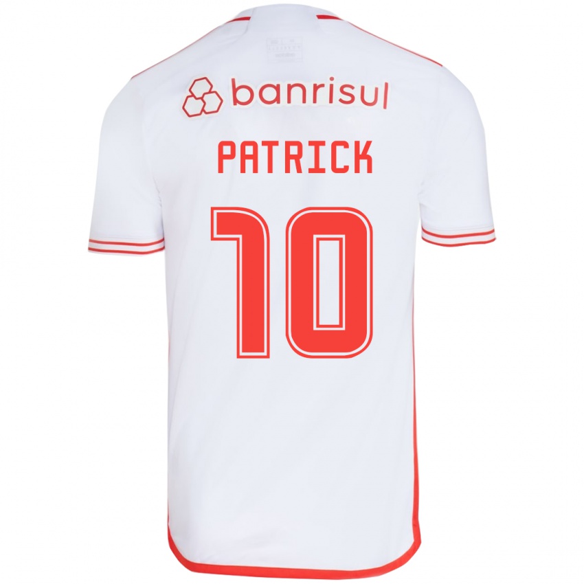 Kinder Alan Patrick #10 Weiß Rot Auswärtstrikot Trikot 2024/25 T-Shirt