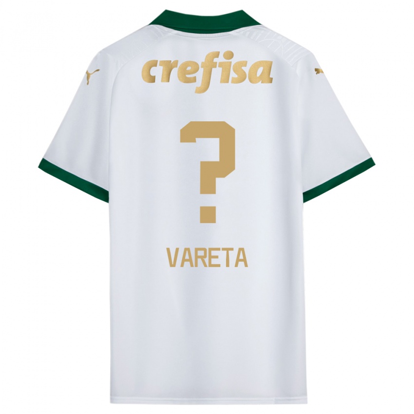 Kinder Gabriel Vareta #0 Weiß Grün Auswärtstrikot Trikot 2024/25 T-Shirt