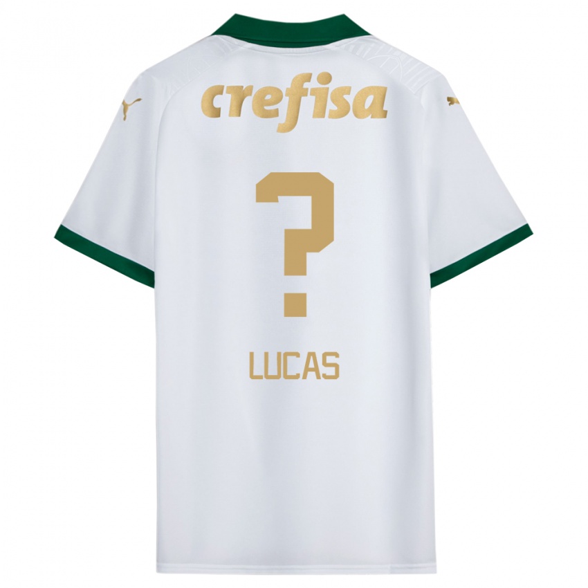 Kinder André Lucas #0 Weiß Grün Auswärtstrikot Trikot 2024/25 T-Shirt