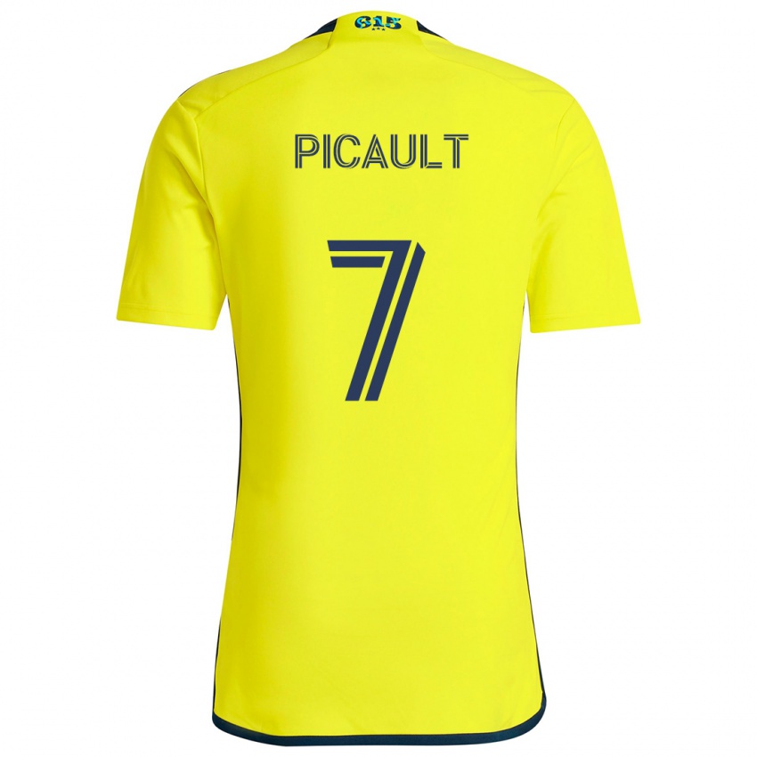 Herren Fafà Picault #7 Gelb Blau Heimtrikot Trikot 2024/25 T-Shirt