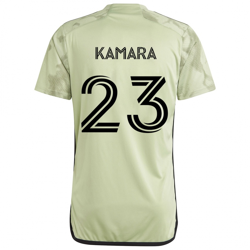 Herren Kei Kamara #23 Hellgrün Auswärtstrikot Trikot 2024/25 T-Shirt