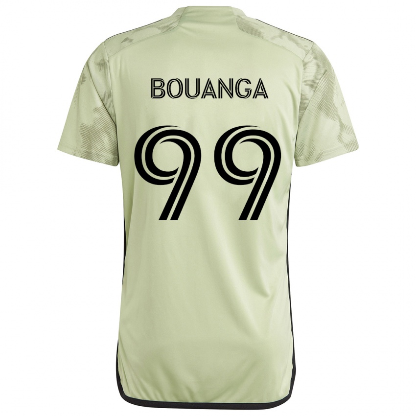 Herren Denis Bouanga #99 Hellgrün Auswärtstrikot Trikot 2024/25 T-Shirt