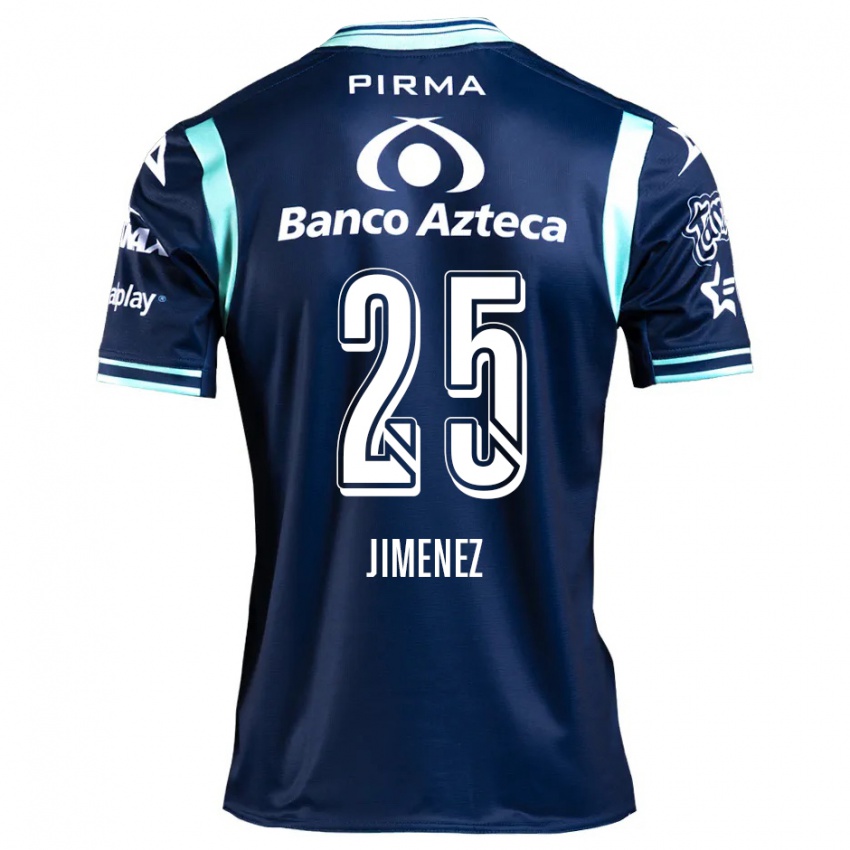 Herren Miguel Jiménez #25 Navy Blau Auswärtstrikot Trikot 2024/25 T-Shirt