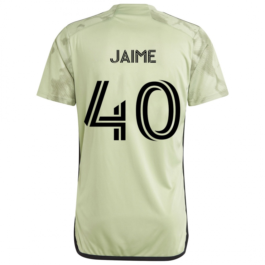 Damen Christopher Jaime #40 Hellgrün Auswärtstrikot Trikot 2024/25 T-Shirt