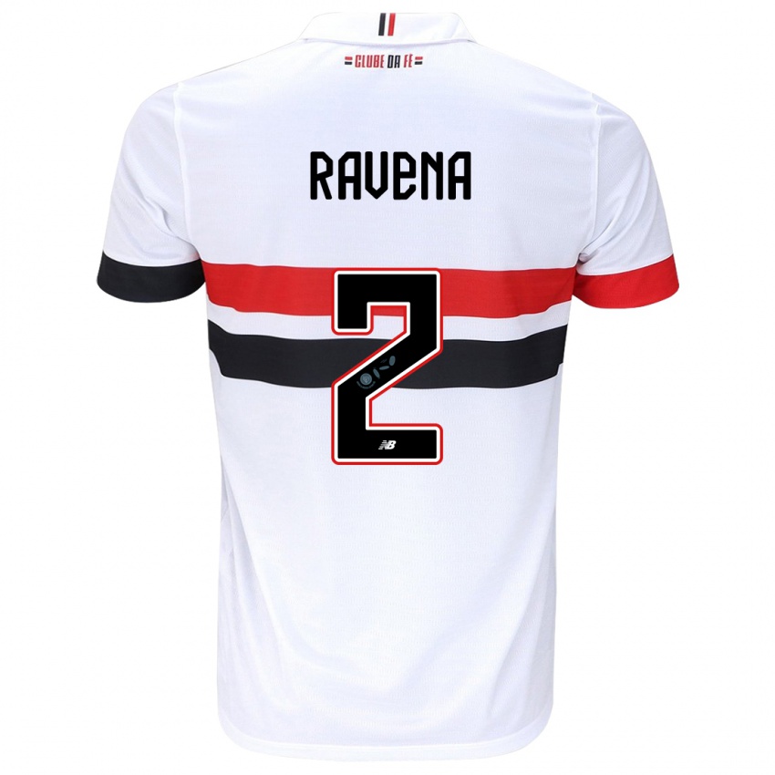 Kinder Ravena #2 Weiß Rot Schwarz Heimtrikot Trikot 2024/25 T-Shirt