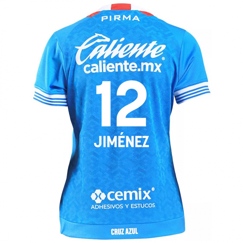 Kinder Luis Jiménez #12 Himmelblau Heimtrikot Trikot 2024/25 T-Shirt