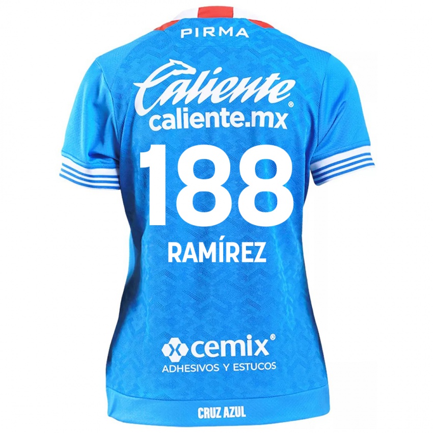 Kinder Diego Ramírez #188 Himmelblau Heimtrikot Trikot 2024/25 T-Shirt