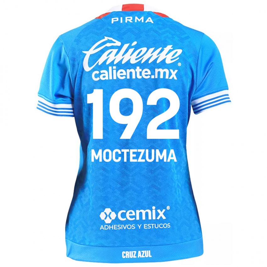 Kinder Brayan Moctezuma #192 Himmelblau Heimtrikot Trikot 2024/25 T-Shirt