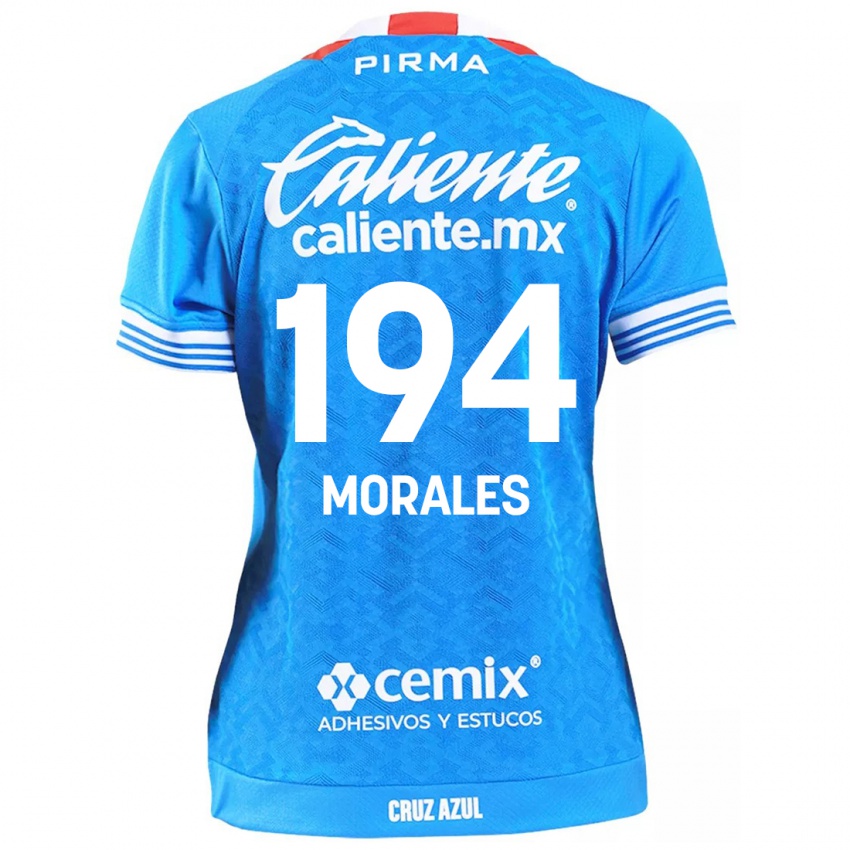 Kinder Amaury Morales #194 Himmelblau Heimtrikot Trikot 2024/25 T-Shirt