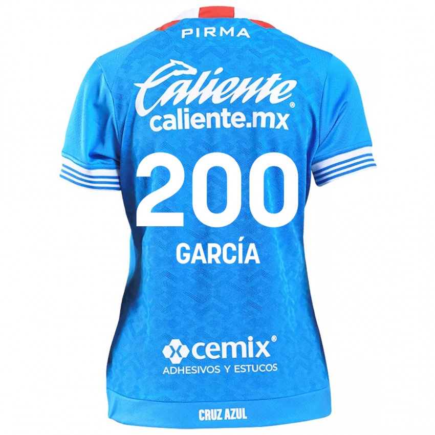 Kinder Jorge Garcia #200 Himmelblau Heimtrikot Trikot 2024/25 T-Shirt