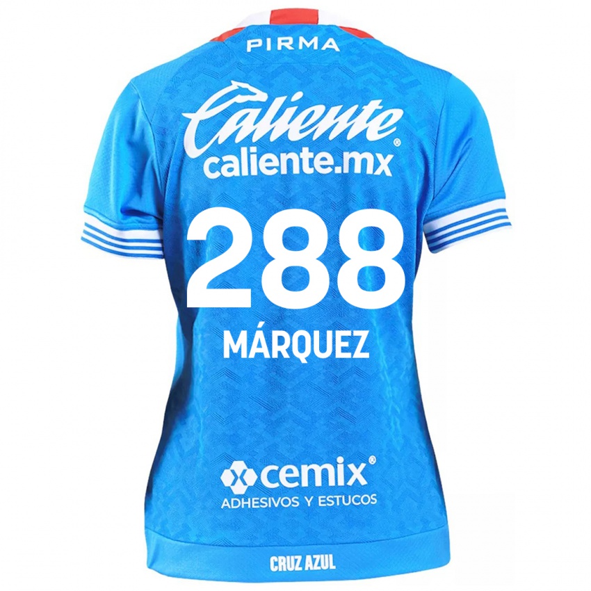 Kinder Víctor Márquez #288 Himmelblau Heimtrikot Trikot 2024/25 T-Shirt