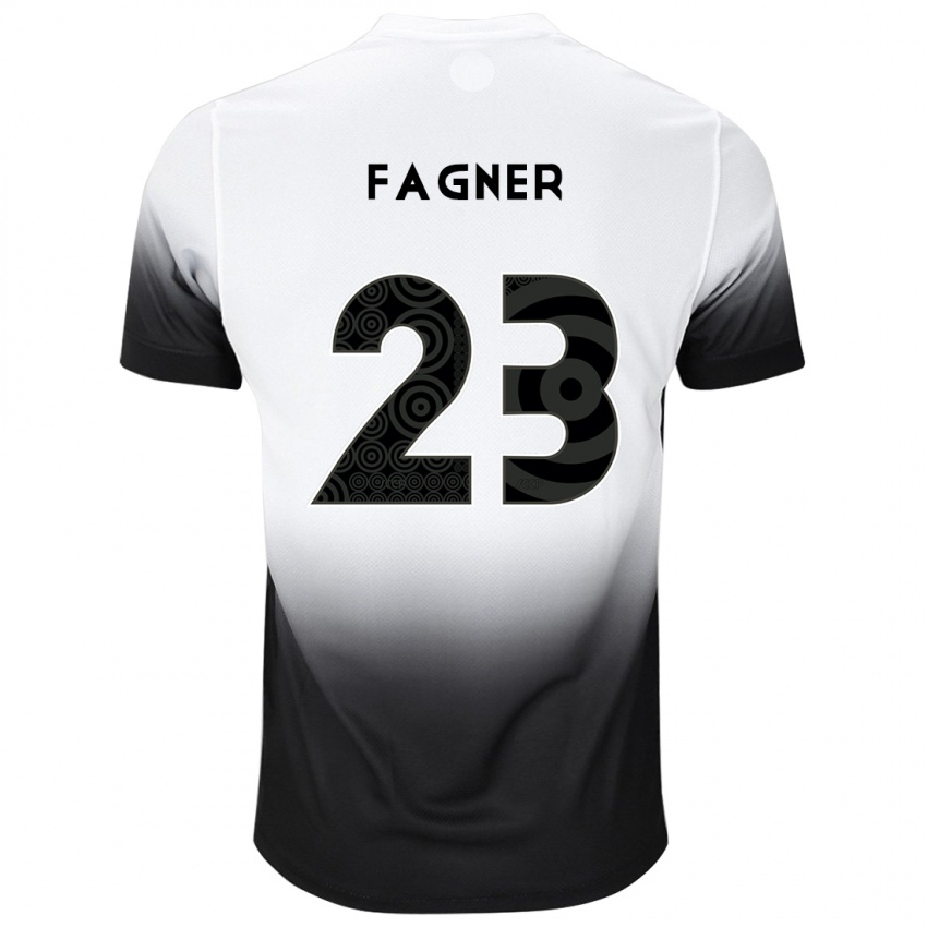 Kinder Fagner #23 Weiß Schwarz Heimtrikot Trikot 2024/25 T-Shirt