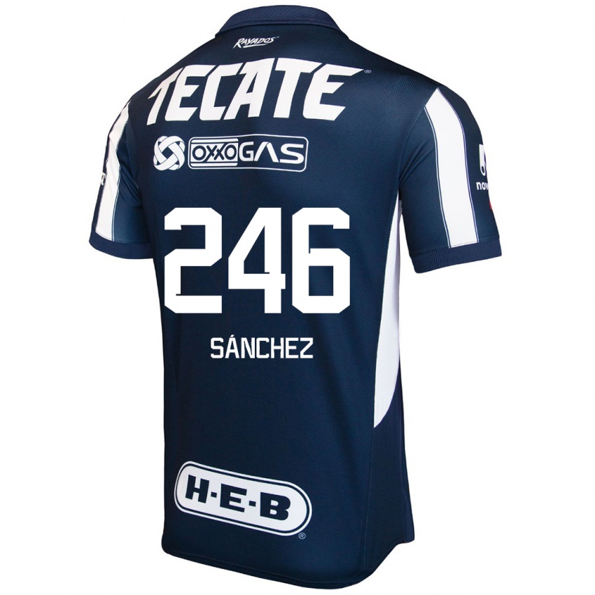 Kinder Diego Sánchez #246 Blau Rot Weiß Heimtrikot Trikot 2024/25 T-Shirt