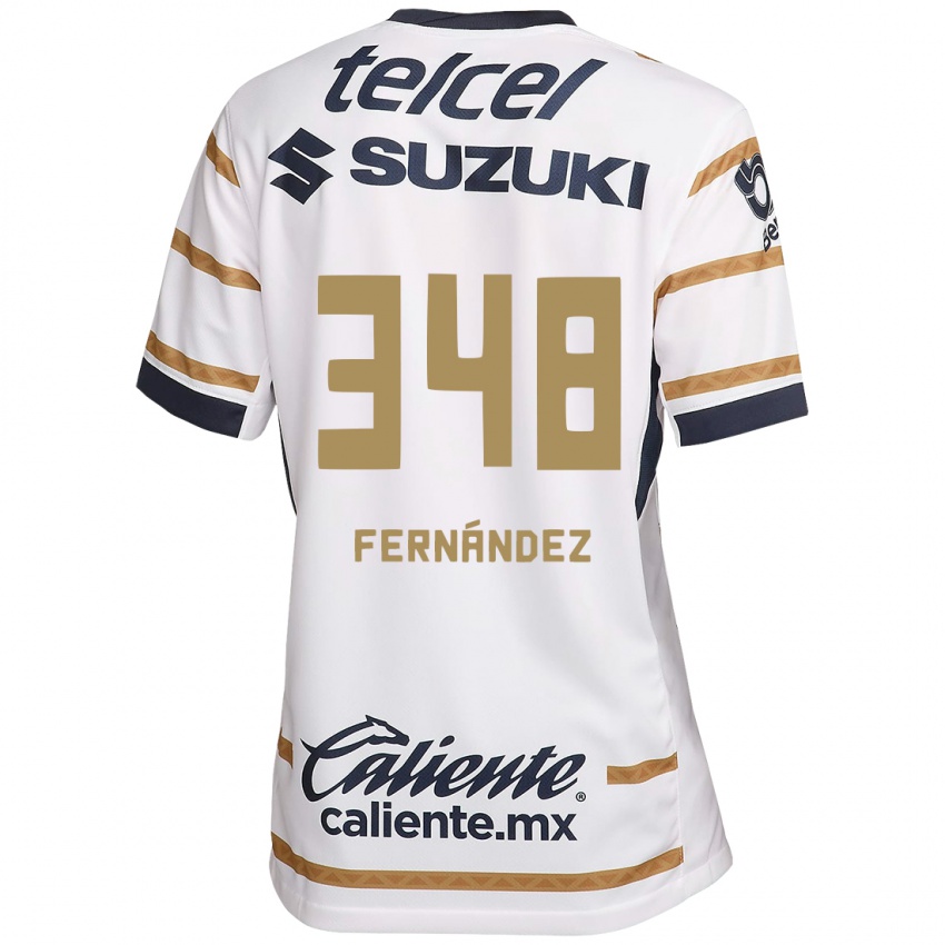 Kinder Yerik Fernández #348 Weißer Obsidian Heimtrikot Trikot 2024/25 T-Shirt