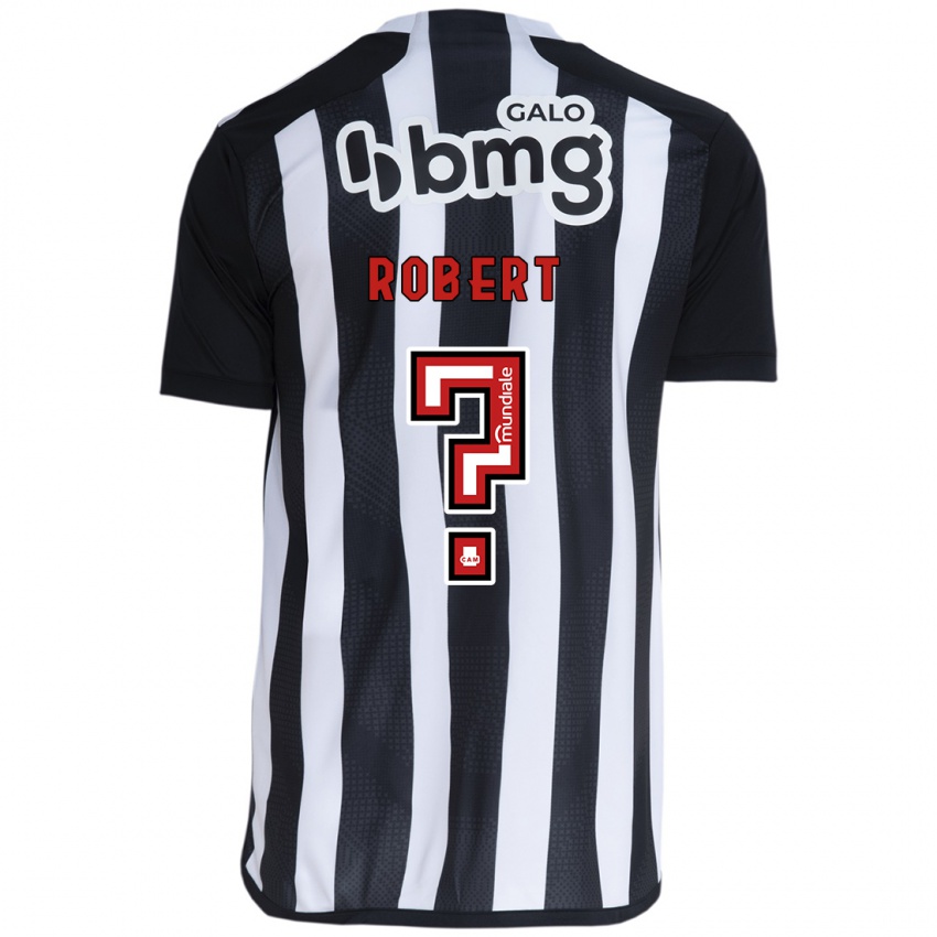 Kinder Robert Pinto #0 Weiß Schwarz Heimtrikot Trikot 2024/25 T-Shirt