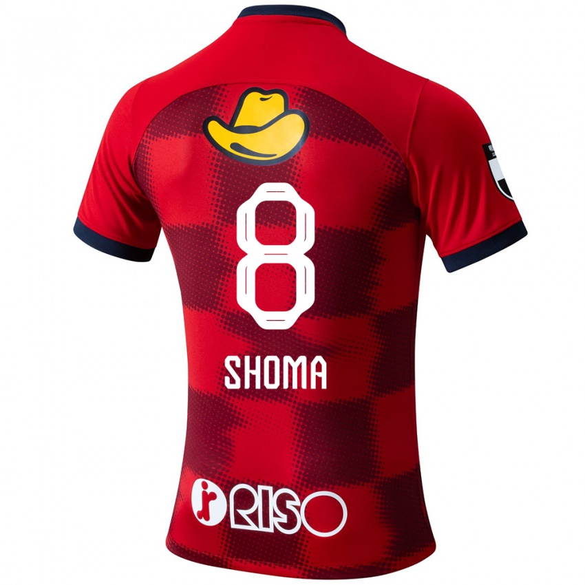 Kinder Shoma Doi #8 Rot Blau Weiß Heimtrikot Trikot 2024/25 T-Shirt