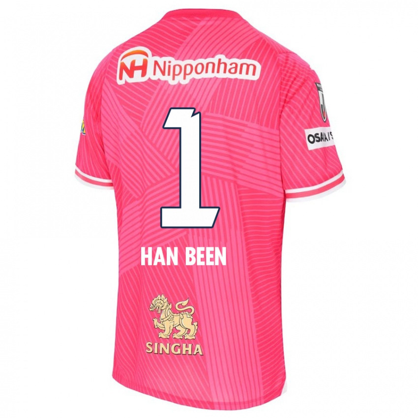 Kinder Han-Been Yang #1 Rosa Weiß Heimtrikot Trikot 2024/25 T-Shirt