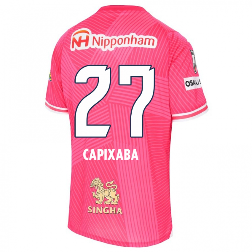 Kinder Capixaba #27 Rosa Weiß Heimtrikot Trikot 2024/25 T-Shirt