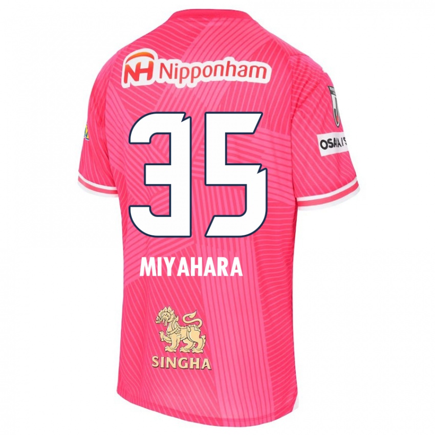 Kinder Jinta Miyahara #35 Rosa Weiß Heimtrikot Trikot 2024/25 T-Shirt