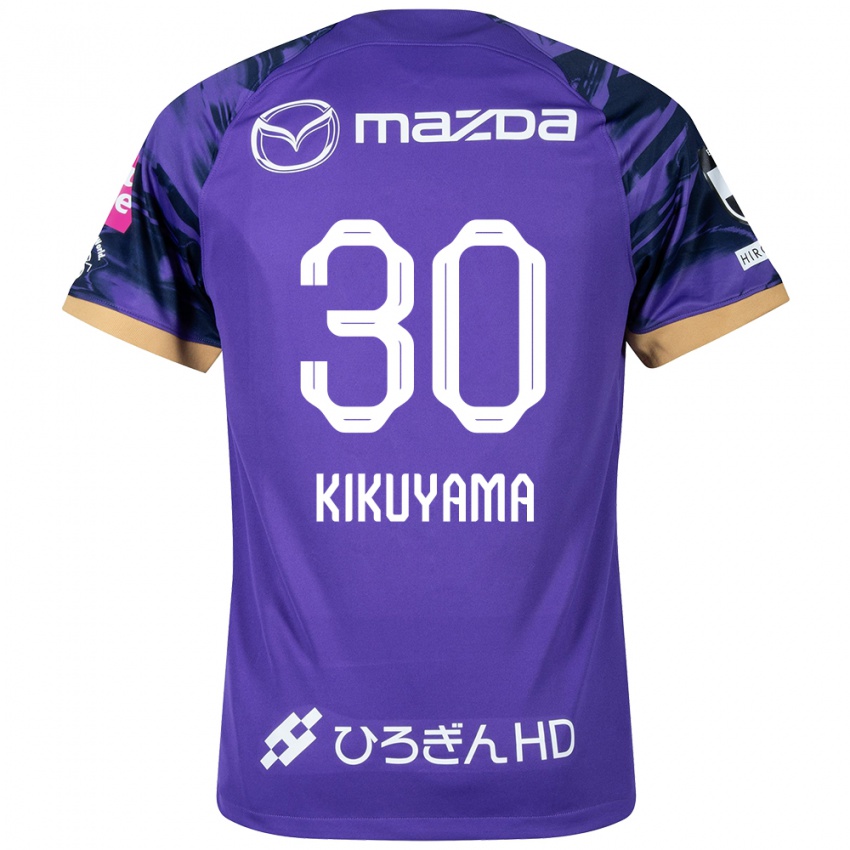 Kinder Rio Kikuyama #30 Lila Weiß Heimtrikot Trikot 2024/25 T-Shirt