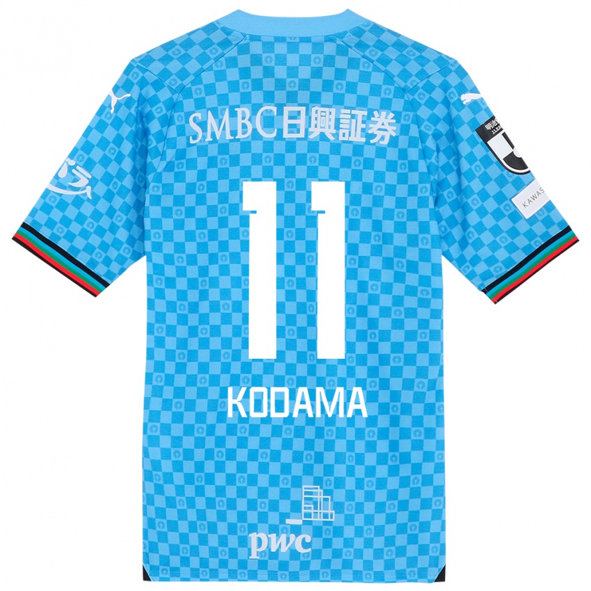 Kinder Shotaro Kodama #11 Azurblau Heimtrikot Trikot 2024/25 T-Shirt