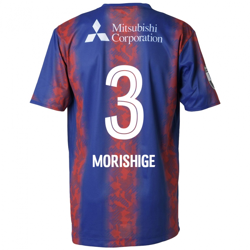 Kinder Masato Morishige #3 Blau Rot Heimtrikot Trikot 2024/25 T-Shirt