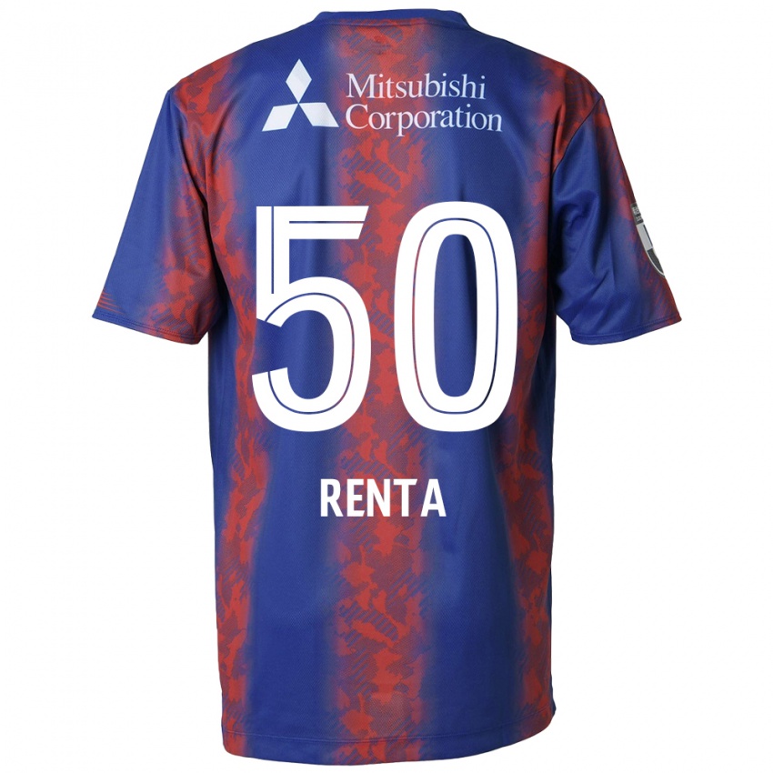 Kinder Renta Higashi #50 Blau Rot Heimtrikot Trikot 2024/25 T-Shirt