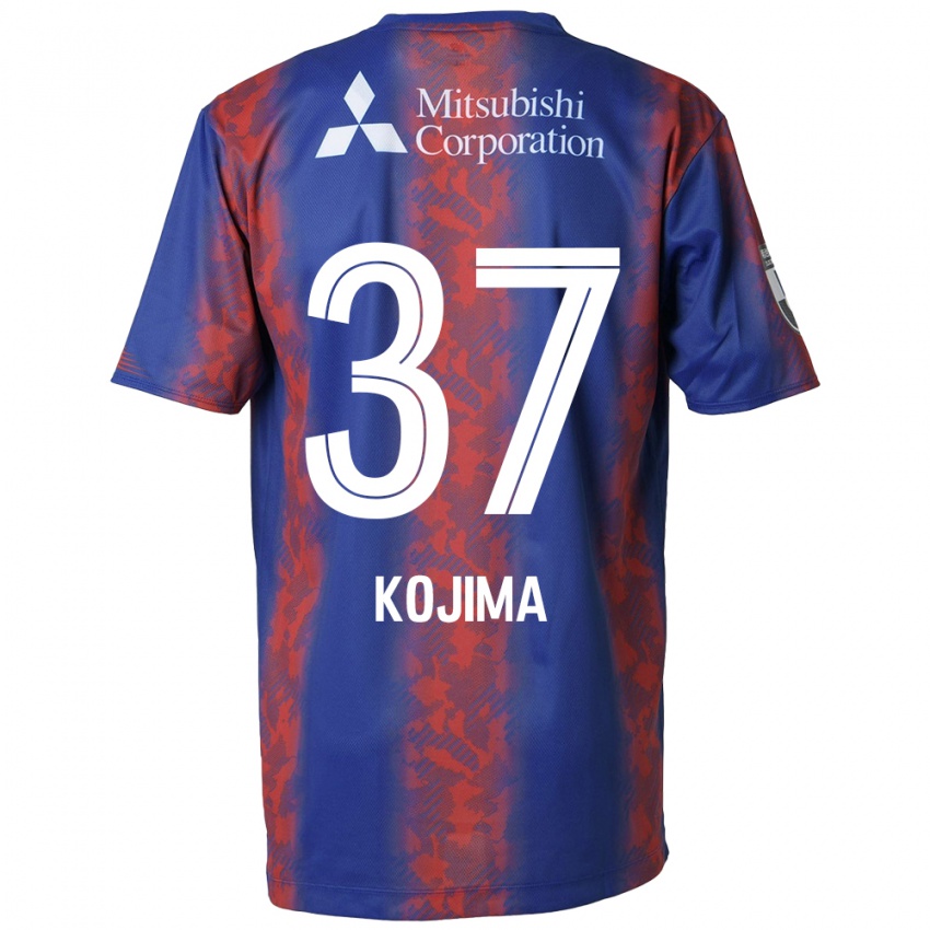 Kinder Satsuki Kojima #37 Blau Rot Heimtrikot Trikot 2024/25 T-Shirt