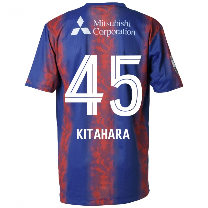 Kinder Maki Kitahara #45 Blau Rot Heimtrikot Trikot 2024/25 T-Shirt