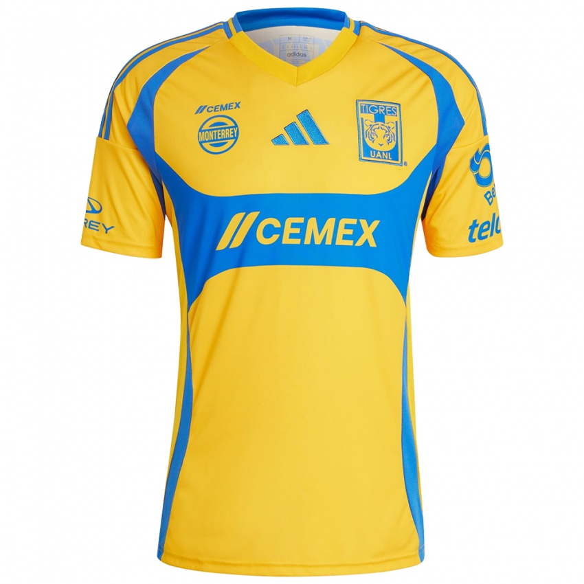 Kinder Luis Gómez #281 Goldgelb Heimtrikot Trikot 2024/25 T-Shirt