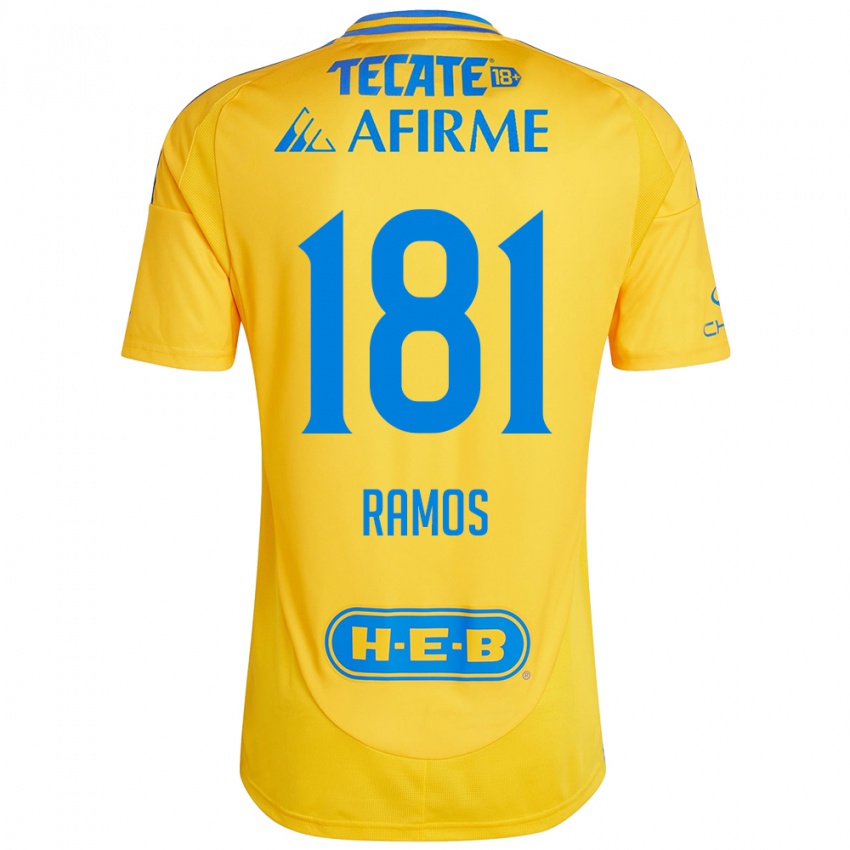 Kinder Anthony Ramos #181 Goldgelb Heimtrikot Trikot 2024/25 T-Shirt