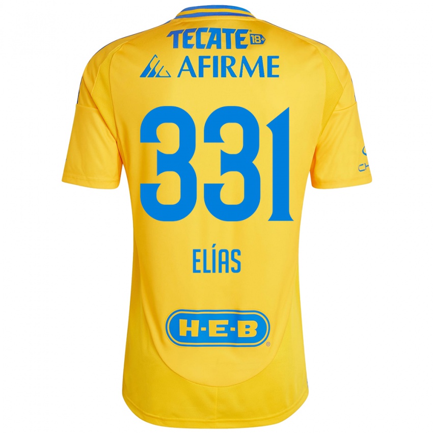 Kinder Bruno Elías #331 Goldgelb Heimtrikot Trikot 2024/25 T-Shirt