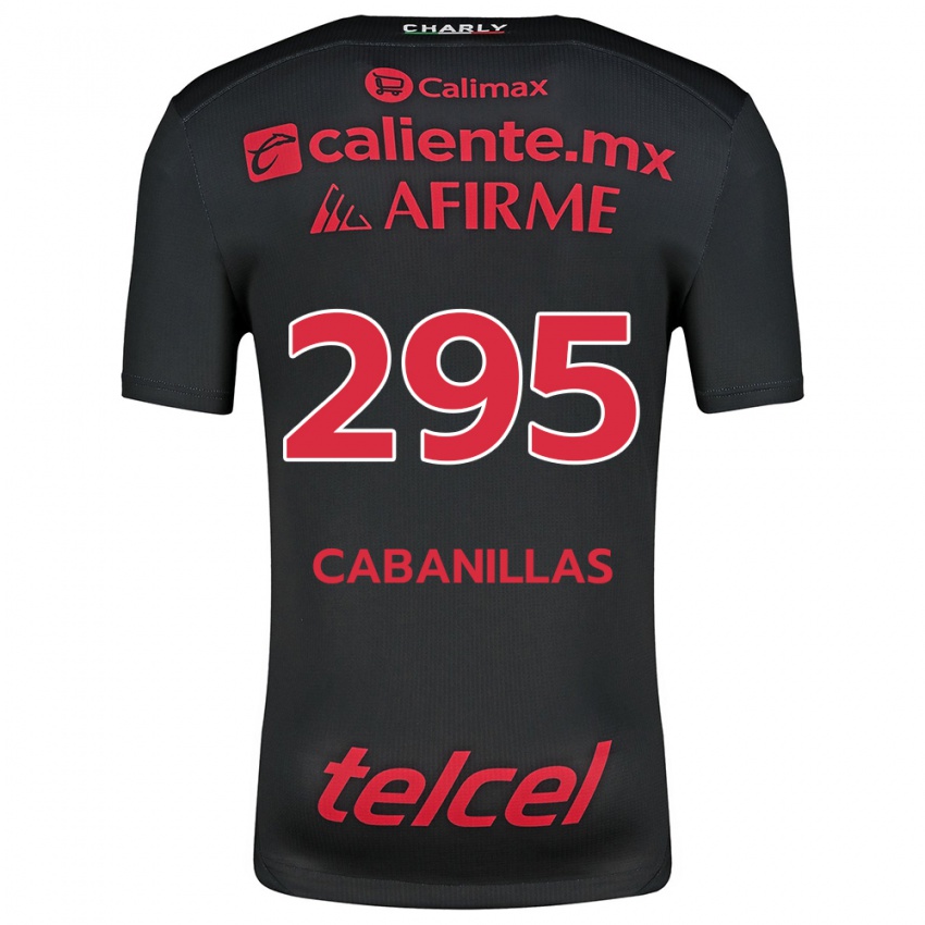 Kinder Osvaldo Cabanillas #295 Schwarz Rot Heimtrikot Trikot 2024/25 T-Shirt