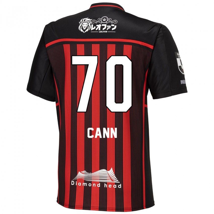 Kinder Francis Cann #70 Rot Schwarz Heimtrikot Trikot 2024/25 T-Shirt