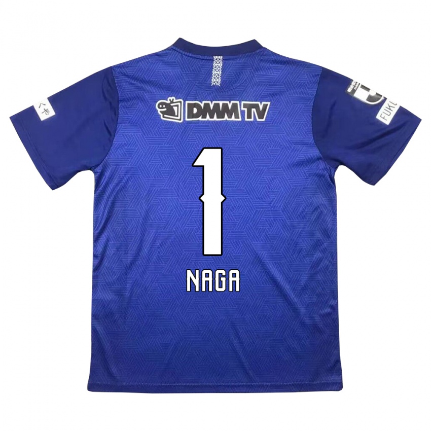 Kinder Takumi Nagaishi #1 Dunkelblau Heimtrikot Trikot 2024/25 T-Shirt