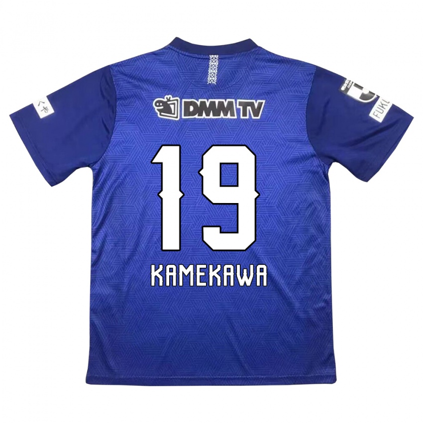 Kinder Masashi Kamekawa #19 Dunkelblau Heimtrikot Trikot 2024/25 T-Shirt