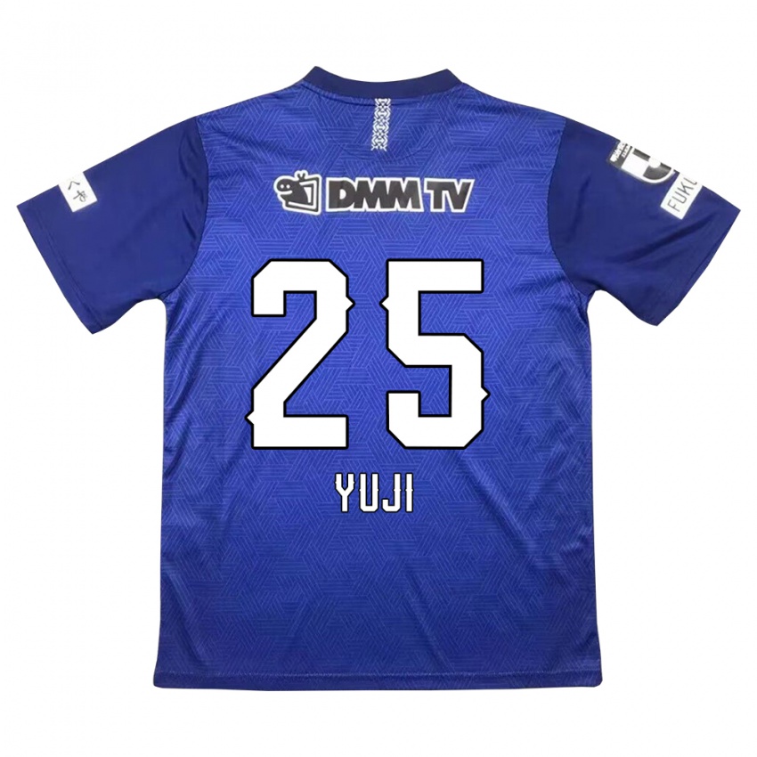 Kinder Yuji Kitajima #25 Dunkelblau Heimtrikot Trikot 2024/25 T-Shirt