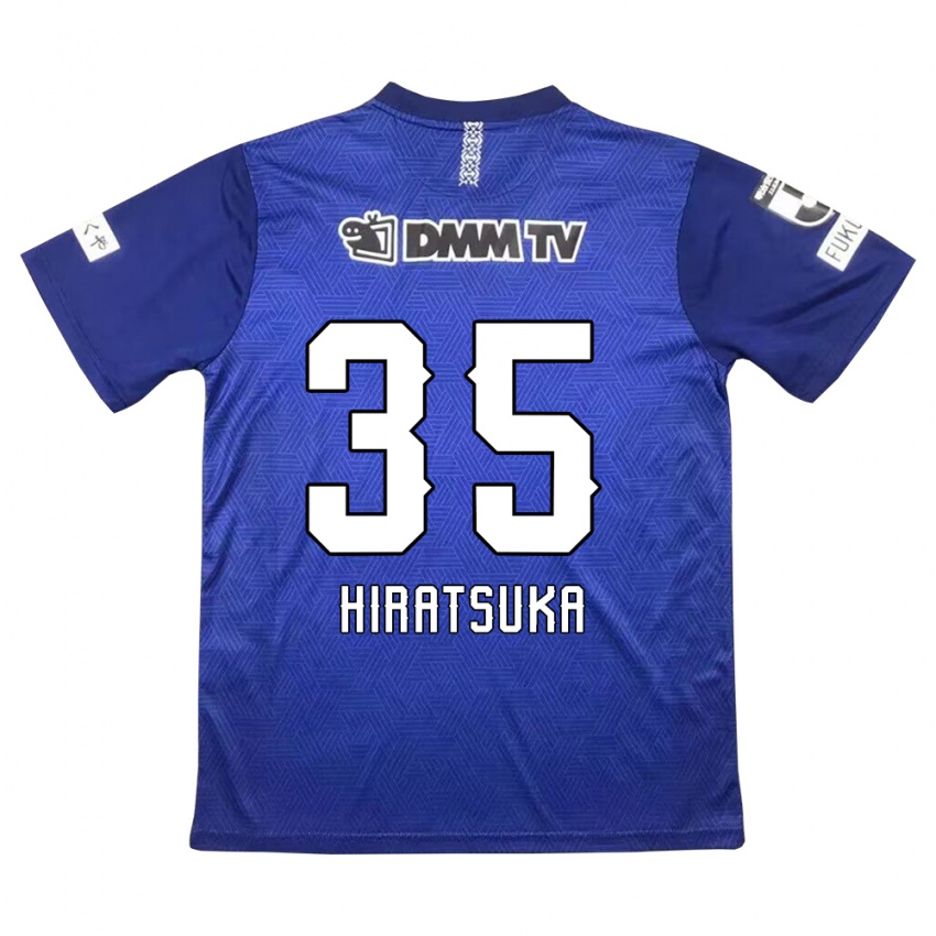 Kinder Yuto Hiratsuka #35 Dunkelblau Heimtrikot Trikot 2024/25 T-Shirt