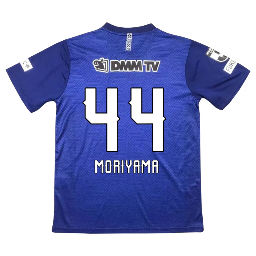 Kinder Kimiya Moriyama #44 Dunkelblau Heimtrikot Trikot 2024/25 T-Shirt