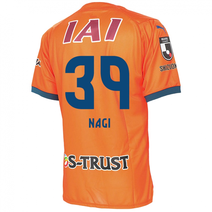 Kinder Nagi Kawatani #39 Orange Blau Heimtrikot Trikot 2024/25 T-Shirt