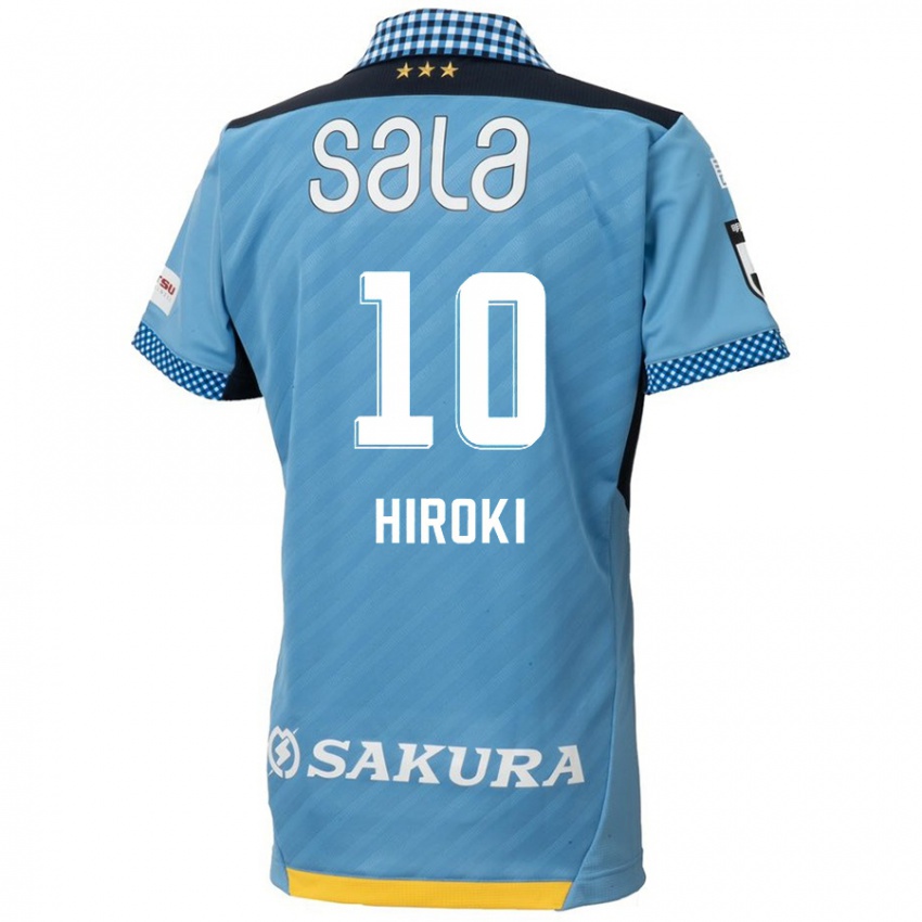 Kinder Hiroki Yamada #10 Blau Schwarz Heimtrikot Trikot 2024/25 T-Shirt