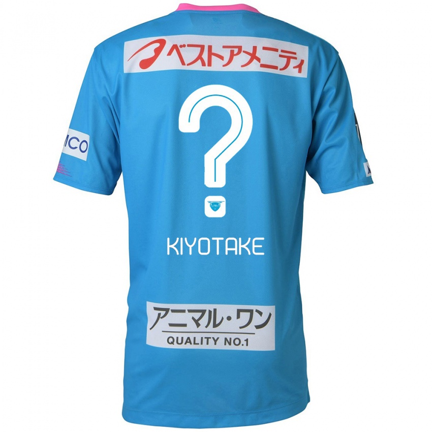 Kinder Hiroshi Kiyotake #0 Blau Rosa Heimtrikot Trikot 2024/25 T-Shirt