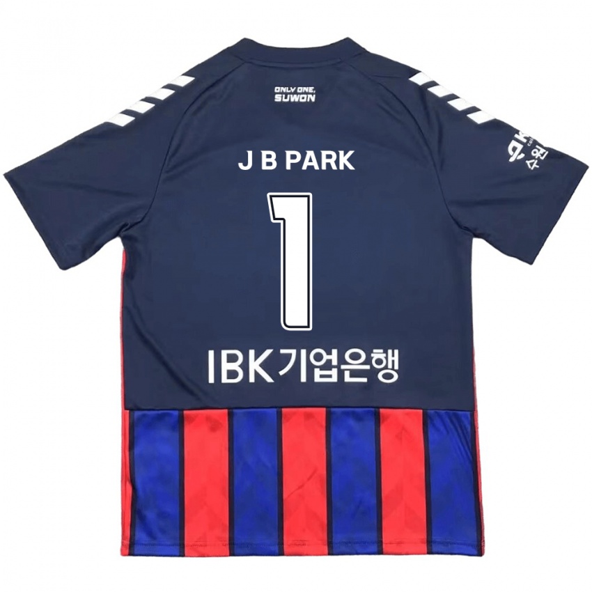 Kinder Bae-Jong Park #1 Blau Rot Heimtrikot Trikot 2024/25 T-Shirt