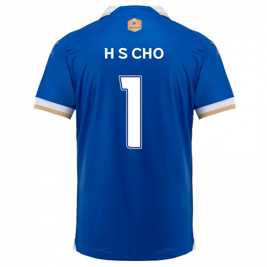 Kinder Sung-Hoon Cho #1 Blau Weiss Heimtrikot Trikot 2024/25 T-Shirt