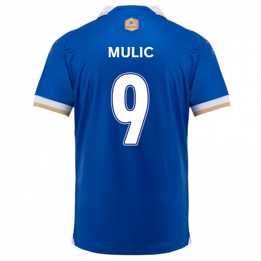 Kinder Fejsal Mulic #9 Blau Weiss Heimtrikot Trikot 2024/25 T-Shirt