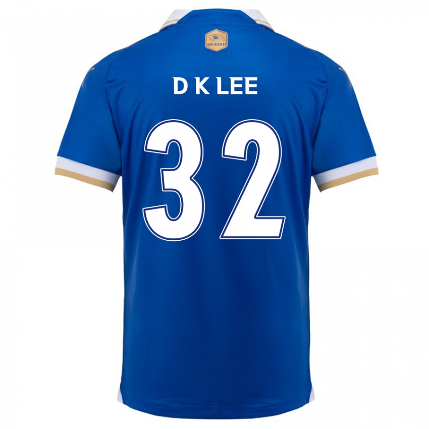 Kinder Kyu-Dong Lee #32 Blau Weiss Heimtrikot Trikot 2024/25 T-Shirt