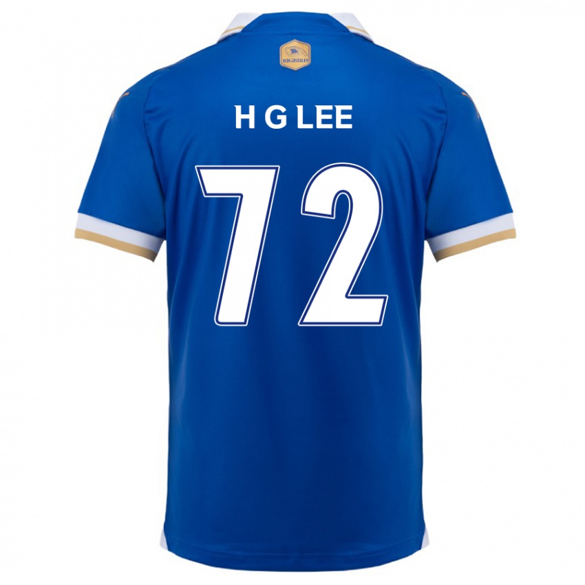 Kinder Geon-Hee Lee #72 Blau Weiss Heimtrikot Trikot 2024/25 T-Shirt