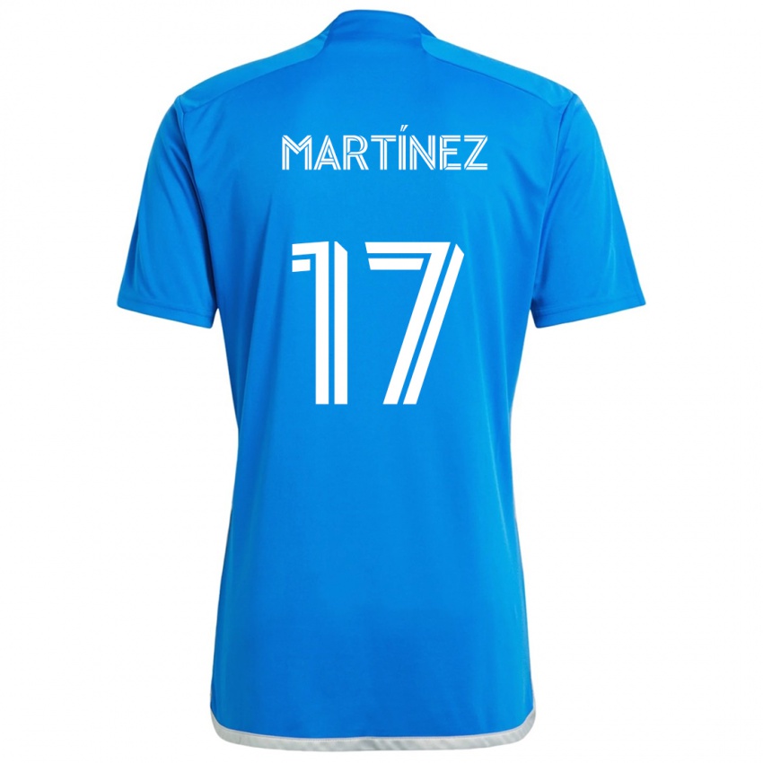 Kinder Josef Martínez #17 Blau Weiss Heimtrikot Trikot 2024/25 T-Shirt