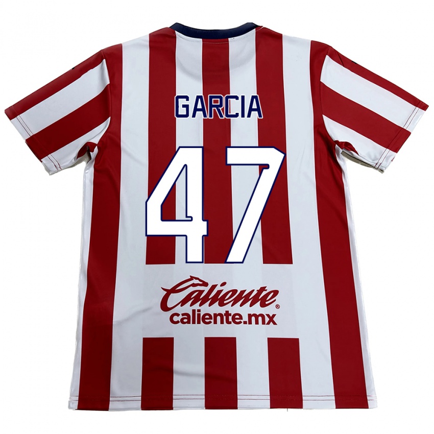 Kinder Gael García #47 Rot-Weiss Heimtrikot Trikot 2024/25 T-Shirt